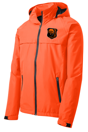 CAL HS ORANGE RAIN JACKET Image