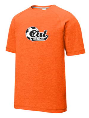 CAL HS Tri-Blend Tee Orange Image